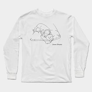 Sweet Dreams Beagle sleeping Long Sleeve T-Shirt